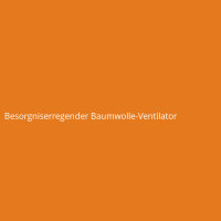 Besorgniserregender Baumwolle-Ventilator