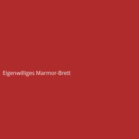Eigenwilliges Marmor-Brett