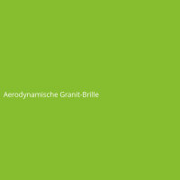 Aerodynamische Granit-Brille