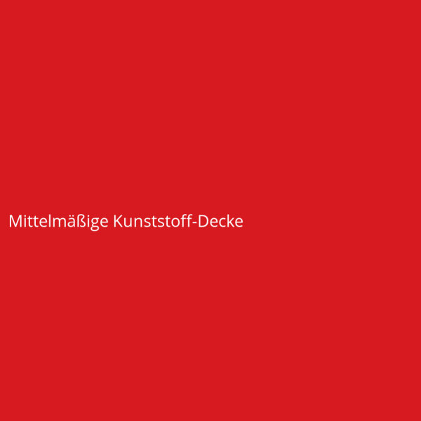 Mittelm&auml;&szlig;ige Kunststoff-Decke