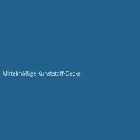 Mittelm&auml;&szlig;ige Kunststoff-Decke