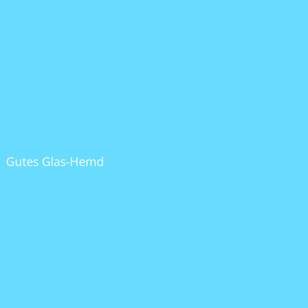 Gutes Glas-Hemd