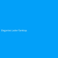 Elegantes Leder-Tanktop