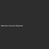 Weicher Gummi-Rasierer
