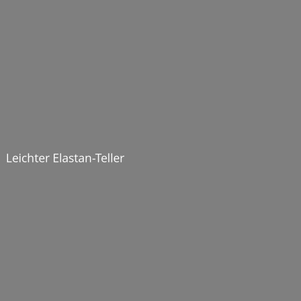 Leichter Elastan-Teller
